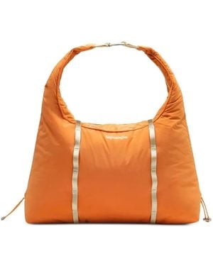 Topologie Kleine Cloud Schultertasche - Orange
