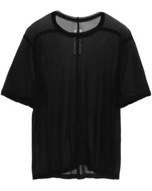 Rick Owens Sheer Mesh Top - Black