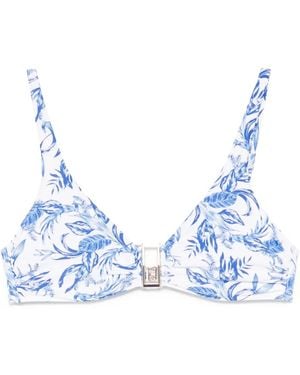 Melissa Odabash Top Bikini Bel Air - Blu