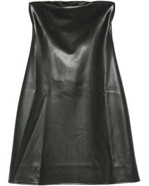 Courreges Bustier Lingerie Dress - Black
