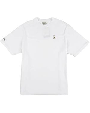 Malbon Golf Takout Bermuda Short-Sleeve T-Shirt - White