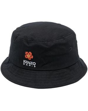 KENZO バケットハット - ブラック