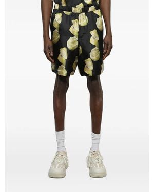 Givenchy Formal Elasticated Shorts - Black