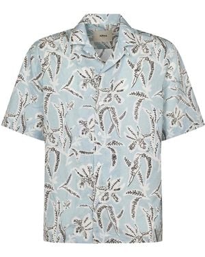 Altea Printed Short-Sleeved Shirt - Grey