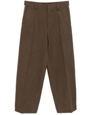 CROQUIS Pantalon De Tailleur En Brocart - Vert