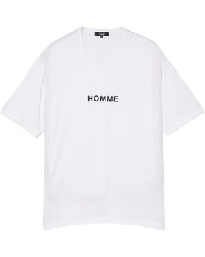 Comme des Garçons Logo-Print T-Shirt - White