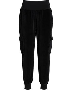 Cinq À Sept Giles Velour Cargo Pants - Black