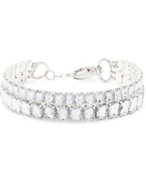Atu Body Couture X Shir Fine Jewellery Crystal-Embellished Choker - White