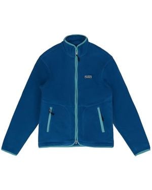 Aimé Leon Dore Zip-Up Fleece Jumper - Blue