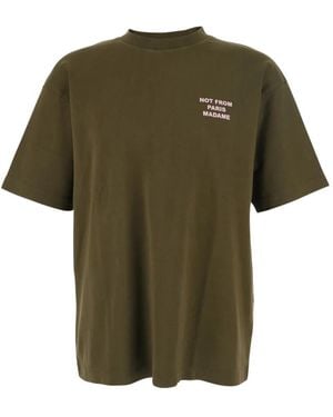 Drole de Monsieur Not From Paris Madame T-Shirt - Green