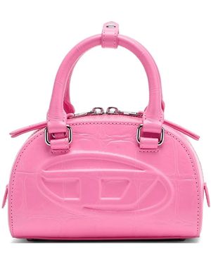 DIESEL 1Dr Dome Cross Body Bag - Pink