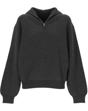 Balenciaga Back-To-Front Zip Jumper - Black