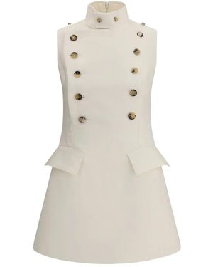 McQueen Abito Smanicato Doppiopetto - Neutro
