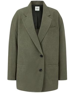 Studio Tomboy X Blazer Met Enkele Rij Knopen - Groen