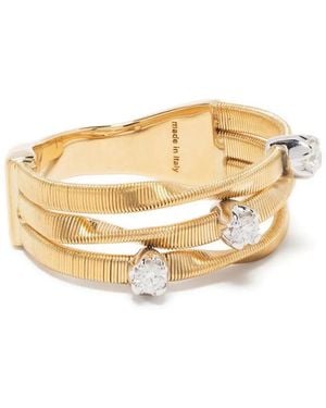 Marco Bicego Bague En Or 18Ct Pavée De Diamants - Métallisé
