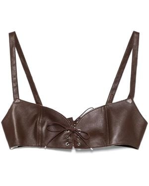 Ludovic de Saint Sernin Top Corto - Marrone