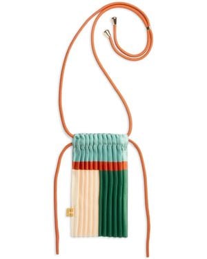 MULTITUDES BAGS Emerald Mini Pleated Tote Bag - Green