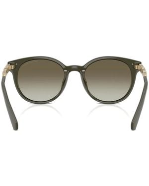 Michael Kors Round-Frame Sunglasses - Green