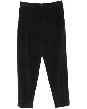 Canali Corduroy Pants - Black