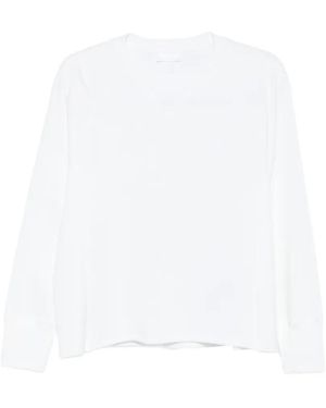 Dondup Frayed Sweatshirt - White