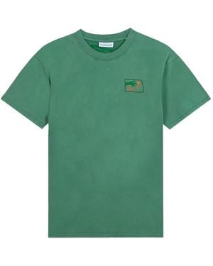 Maison Labiche Patureau Palm Paradise T-Shirt - Green