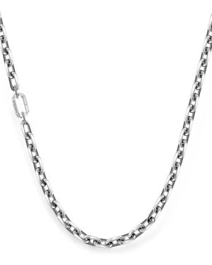 SABOTEUR Collar De Cadena Con Ancla - Metálico