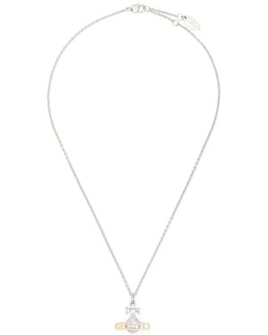 Vivienne Westwood Hectorina Orb Necklace - White