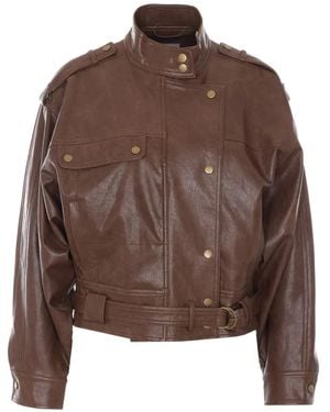 Urbancode Belted Jacket - Brown