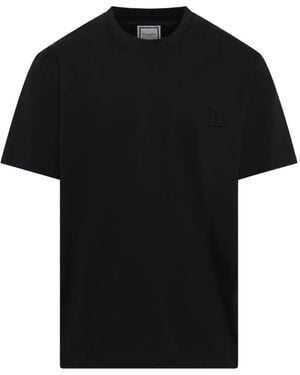 WOOYOUNGMI T-Shirt Mit Logo-Print - Schwarz