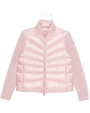 Moncler Quilted Shell Jacket - Pink