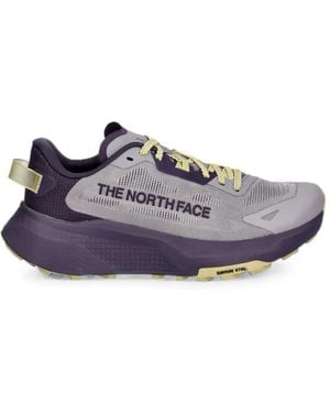 The North Face Logo-Print Paneled Sneakers - White