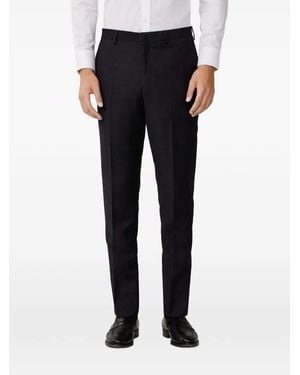 Hackett Klassische Hose Mit Bügelfalten - Schwarz