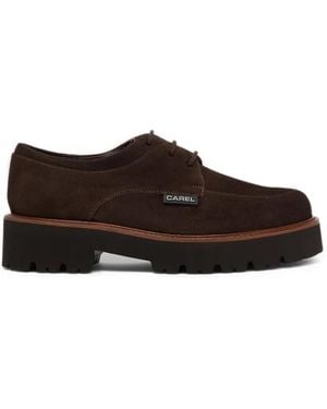 CAREL PARIS Derbies Azur En Daim - Brown