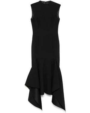 Solace London Trinity Midi Dress - Black