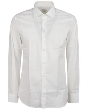 Orian Camisa Con Cuello Italiano - Blanco