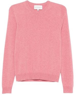 Eric Bompard Kaschmirpullover mit Rundhalsausschnitt - Pink