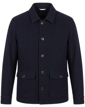 Valstar Button-Up Long-Sleeve Jacket - Blue