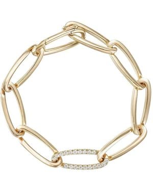 Melissa Kaye Medium Lulu Diamond Bracelet - Metallic
