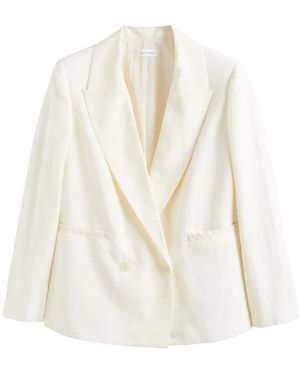 Chinti & Parker Double-Pocket Blazer - White