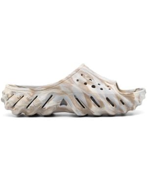 Crocs™ Zuecos con diseño perforado - Blanco