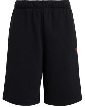 Ambush Logo-Embroidered Track Shorts - Blue