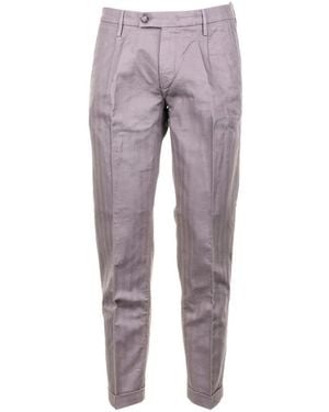 Re-hash Pleated Trousers - Grey