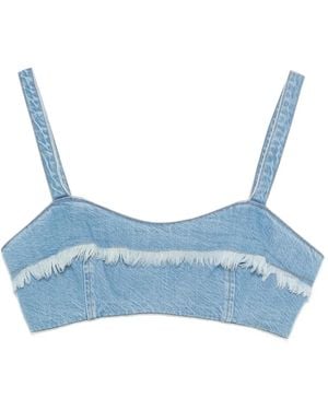 Occleus Reggiseno Blanca - Blu