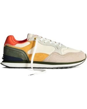 HOFF Panelled Suede Trainers - White