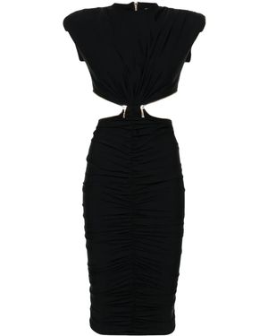 MITILIANE COUTURE Dominique Midi Dress - Black