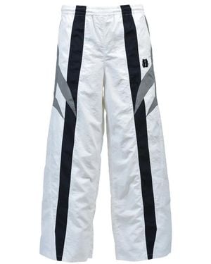 BREATH Panelled Trousers - Blue