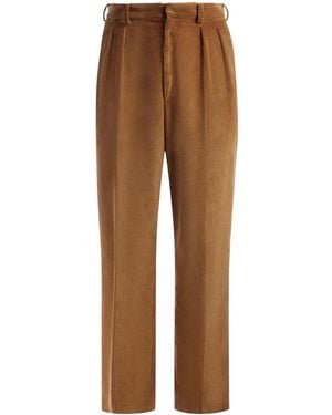 Bally Klassische Hose Mit Bügelfalten - Braun
