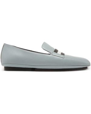 Bally Mocassini Con Nastro - Grigio