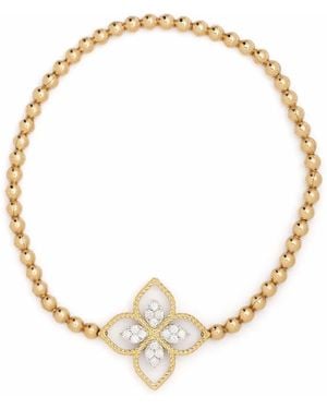 Roberto Coin 18Kt Gelbgoldarmband - Weiß