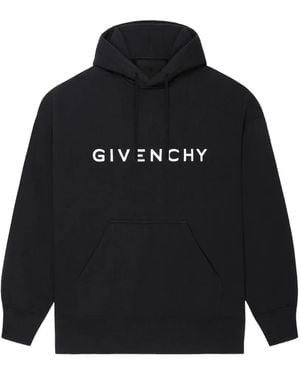 Givenchy Archetype Slim-Fit Hoodie - Black
